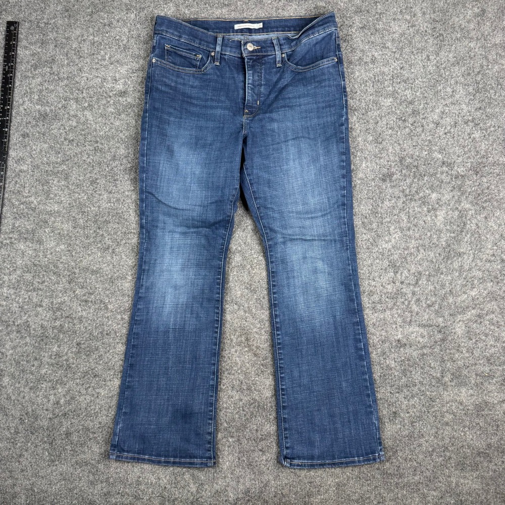 Levi's Jeans Womens Size 31 Blue 315 Shaping Bootcut Viscose Stretch Denim Pants